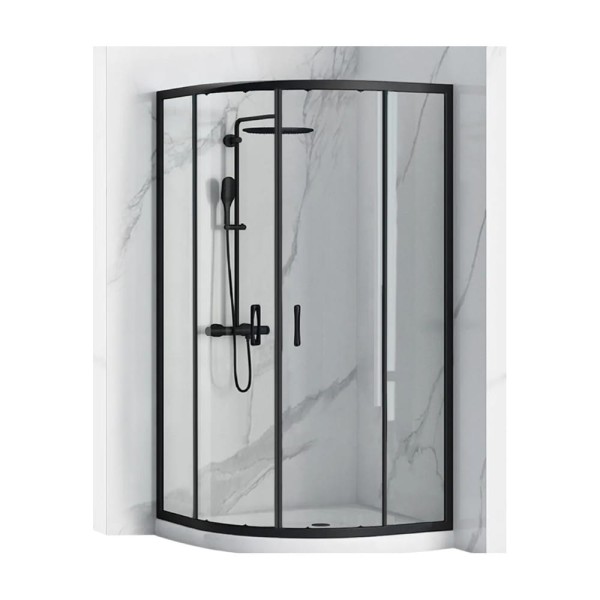 Rea Look kabina prysznicowa 80x80 black