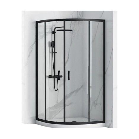 Rea Look kabina prysznicowa 90x90 black