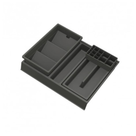 Elita Organizer modułowy antracyt mat l40