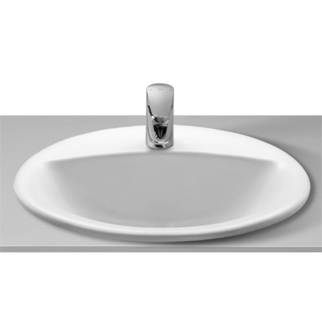 Roca Rodeo Square umywalka wpuszczana w blat 52x41cm