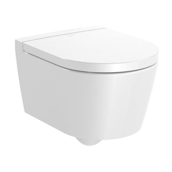 Roca Inspira Round miska WC podwieszana rimless compacto 48cm