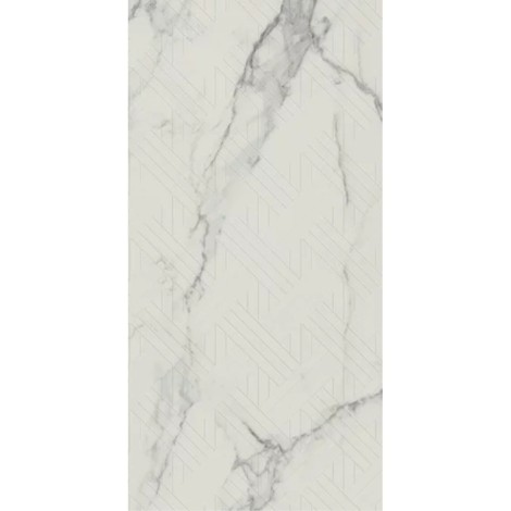 Paradyż Classica Carrastone white dekor mat płytka ścienna  29,8x59,8