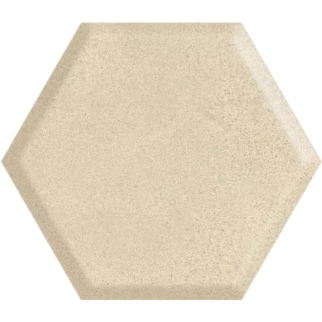 Paradyż Serene beige struktura płytka ścienna heksagon 19,8x17,1