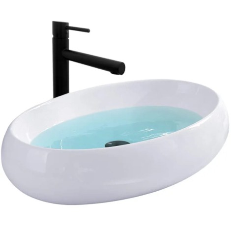 Rea Melania umywalka nablatowa 60x40,5