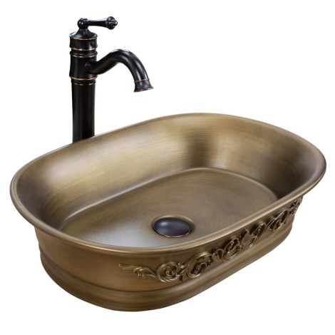 Rea Wilma umywalka nablatowa rustic