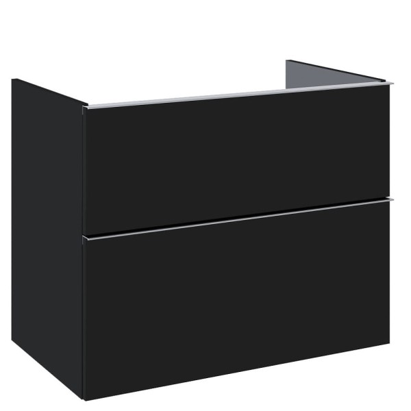 Elita Look komoda 2S 80 cm, kolor czarny mat