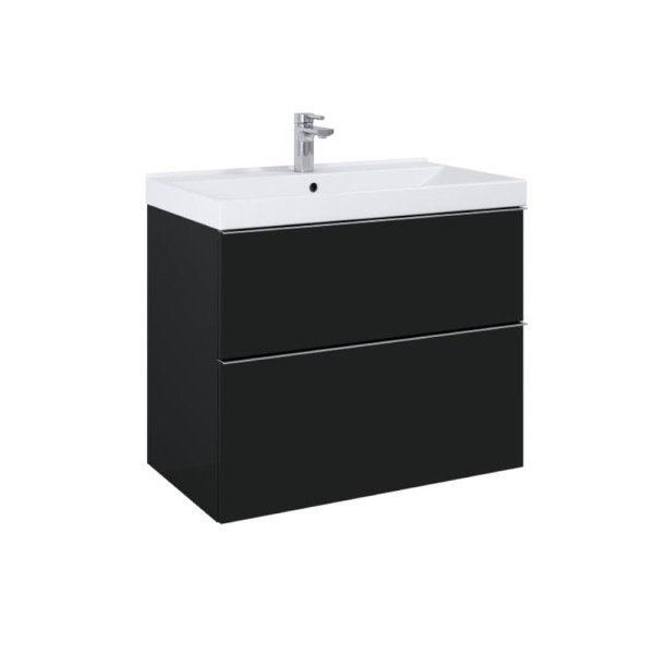 Elita Look  szafka podumywalkowa 2S 80 cm, kolor czarny mat