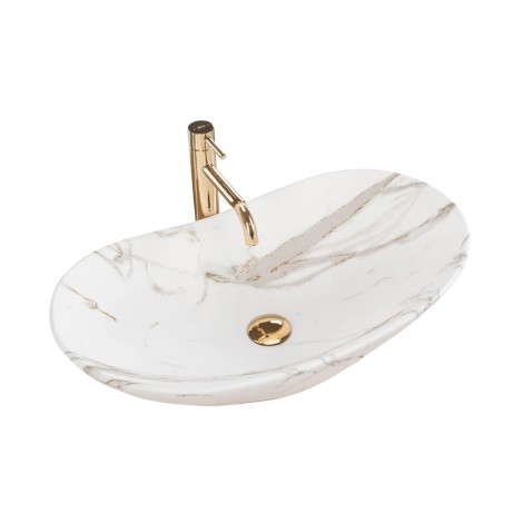 Rea Royal lava matt umywalka nablatowa