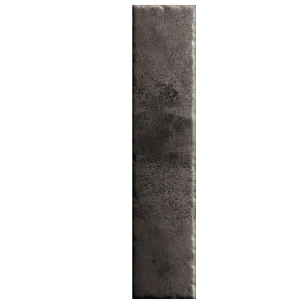 Paradyż Monpelli black mix cegiełka str połysk płytka ścienna 6,5x29,5 cm.