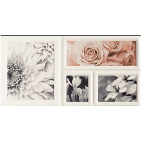 Tubądzin Joy Wave dekor szara struktura 1  223x448