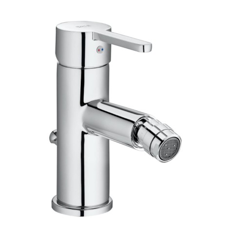 Roca Carelia bateria bidetowa z korkiem automatycznym chrom