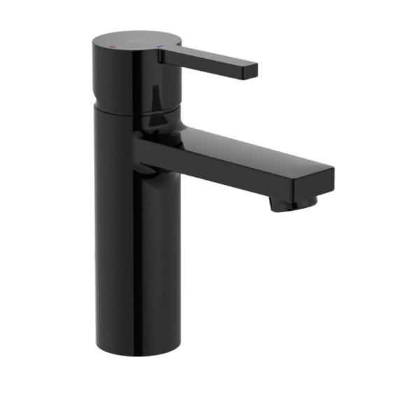 Roca Naia bateria stojąca umywalkowa titanium black