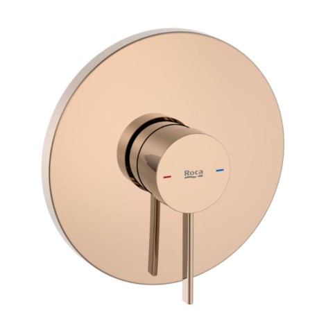 Roca Ona bateria podtynkowa prysznicowa rose gold