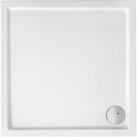 Roca Malaga square Brodzik akrylowy compact 800x800x135 biały