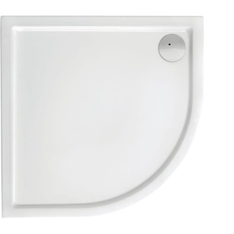 Roca Granda brodzik akrylowy compact 800x800x135 biały