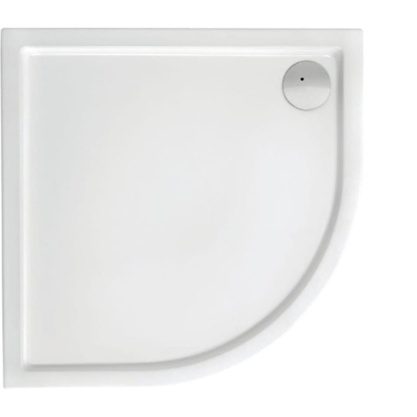 Roca Granda brodzik akrylowy compact 800x800x135 biały