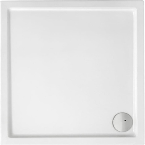 Roca Granada brodzik akrylowy flat 800x800x40 biały