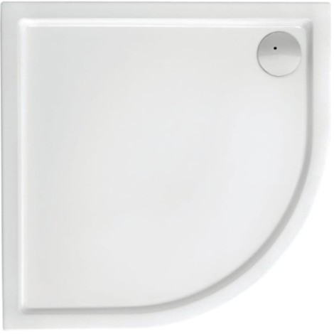 Roca Granada brodzik akrylowy flat 800x800x40 biały