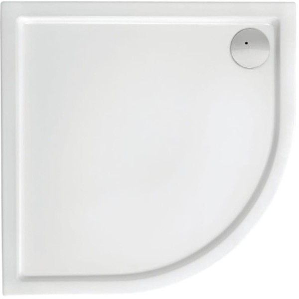 Roca Granada brodzik akrylowy flat 800x800x40 biały
