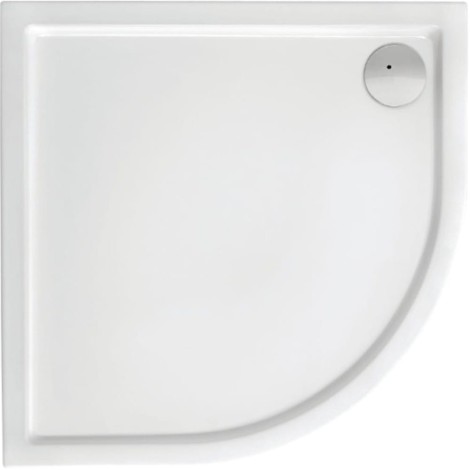 Roca Malaga rondo brodzik akrylowy compact 900x900x135 biały
