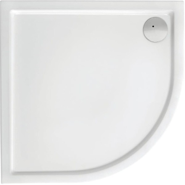 Roca Malaga rondo brodzik akrylowy compact 900x900x135 biały