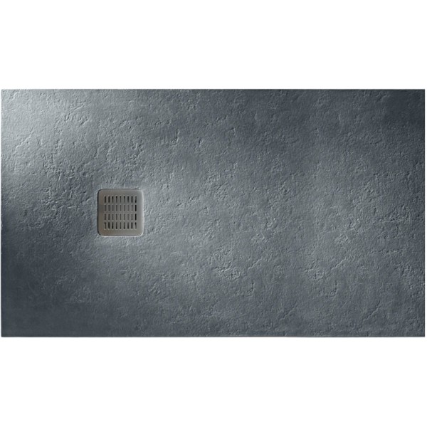 Roca Terran brodzik kompozytowy stonex 1400x900x31 szary łupek