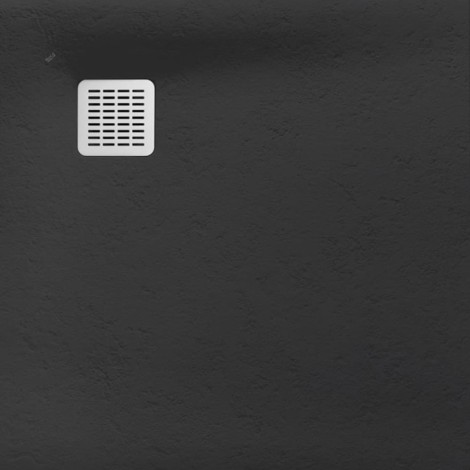 Roca Terran brodzik kompozytowy stonex 900x900x28 onyks