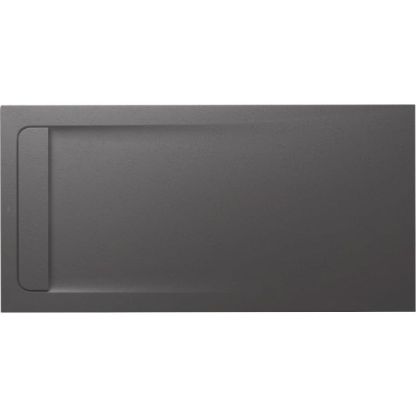 Roca Aquos brodzik  kompozytowy stonex 1600x800x31 z ukrytym odpływem onyks