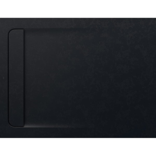 Roca Aquos brodzik kompozytowy stonex 1200x900x28 z ukrytym odpływem czarny