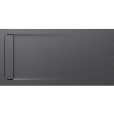 Roca Aquos brodzik kompozytowy stonex 1600x800x31 z ukrytym odpływem szary łupek