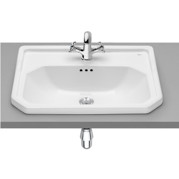 Roca Carmen umywalka blatowa 600x450mm z/o biała