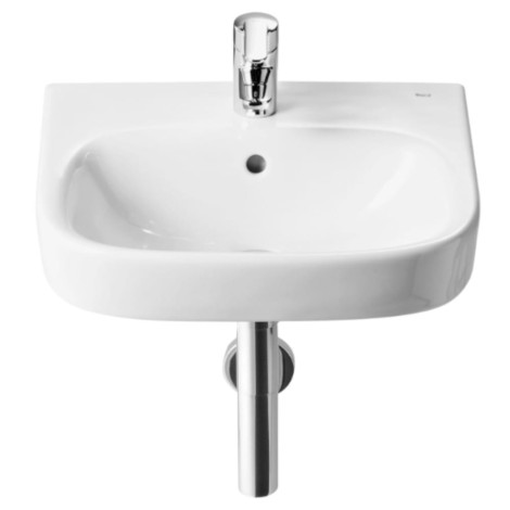 Roca Debba umywalka ścienna 450x370 mm biała
