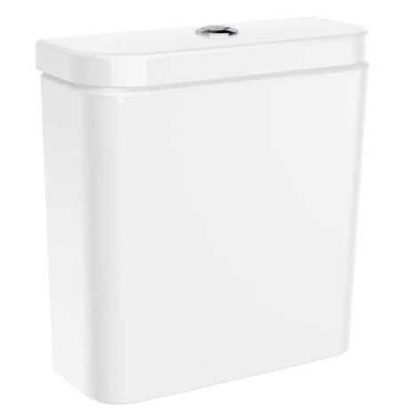 Roca Gap zbiornik round do kompaktu wc 4,5/3L z dopływem wody z dołu biały