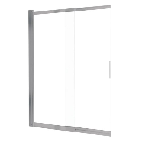 Deante Prizma parawan nawannowy 100x140 cm stal szczotkowana