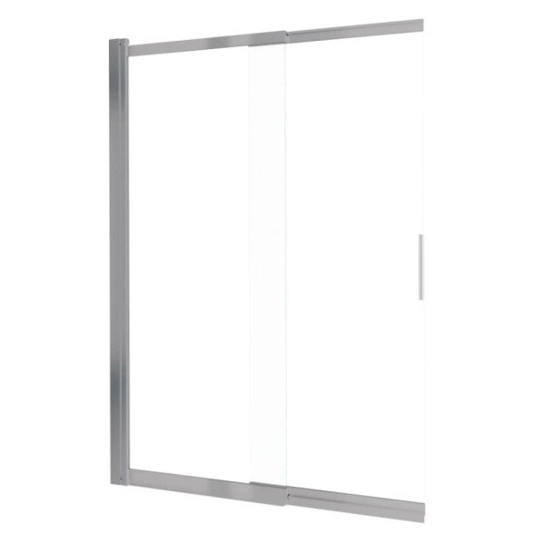 Deante Prizma parawan nawannowy 100x140 cm stal szczotkowana