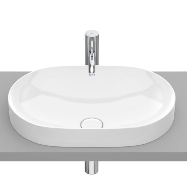 Roca Inspira round umywalka blatowa 50 x 370 x 75 mm biała
