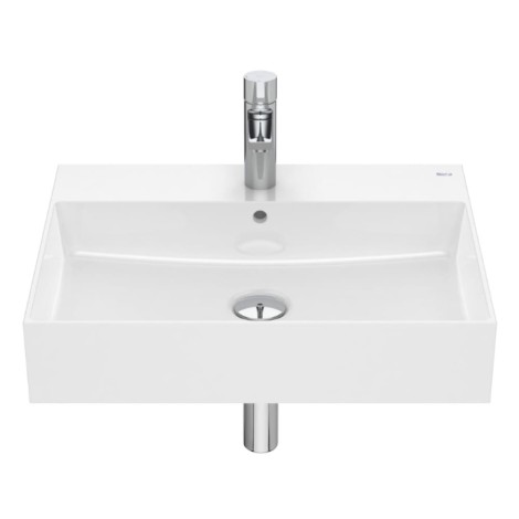 Roca Inspira square umywalka ścienno meblowa 600 x 490 x 120 mm biała