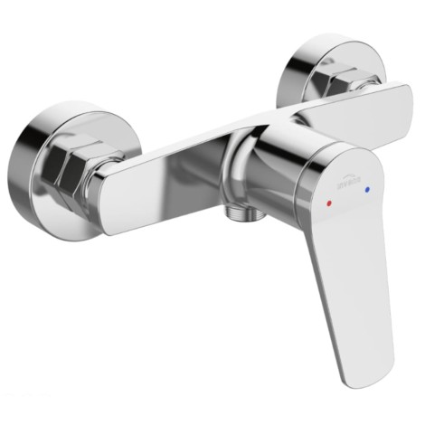 Invena Alona bateria natryskowa chrom