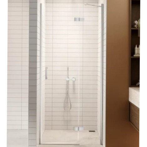 New Trendy Nesta drzwi wnękowe 900x2000 mm chrom