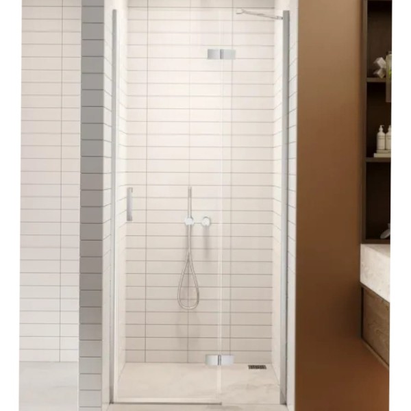 New Trendy Nesta drzwi wnękowe 900x2000 mm chrom