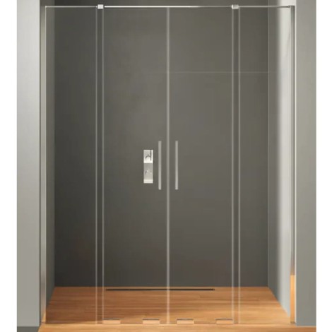 New Trendy Smart drzwi wnękowe 1600x2000 mm chrom