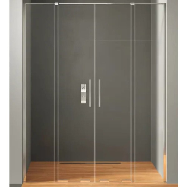 New Trendy Smart drzwi wnękowe 1600x2000 mm chrom