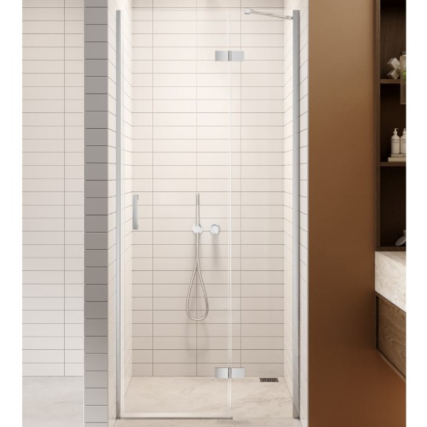 New Trendy Nesta drzwi wnękowe 900x2000 mm chrom