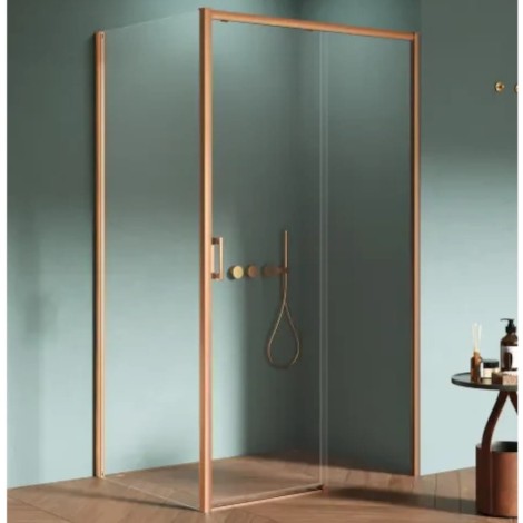 New Trendy Prime kabina prostokątna 1200x900x2000 mm copper brushed
