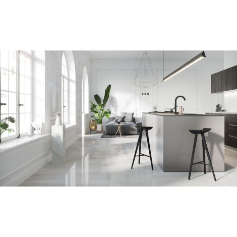 Opoczno Grava white mat płytka gresowa 59,8x59,8.