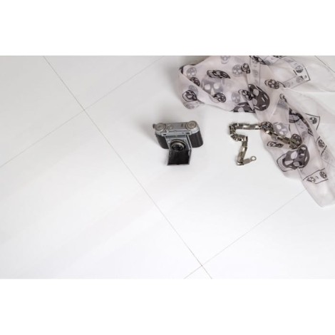 Ceramstic Super Snow white mat płytka gresowa 60x60 - aranżacja.