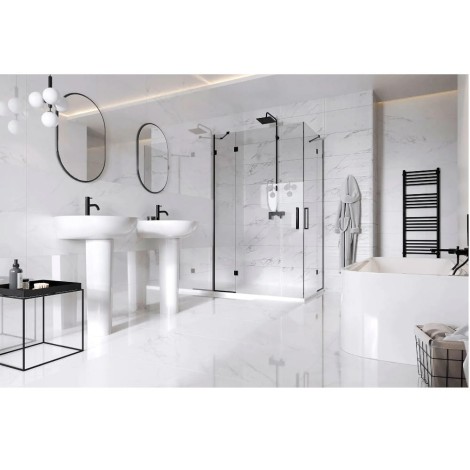 Ceramstic Coriento White poler płytka gresowa 60 x60 cm