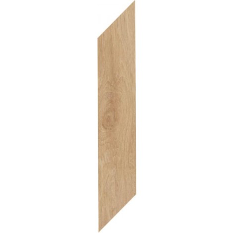 Paradyż Heartwood honey chevron prawy płytka gresowa 9,8 x 59,8 cm.