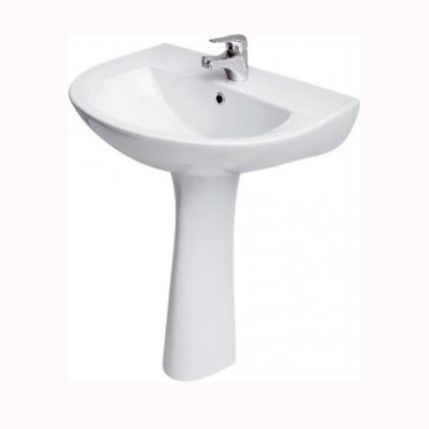 Cersanit President umywalka z otworem 60 cm.