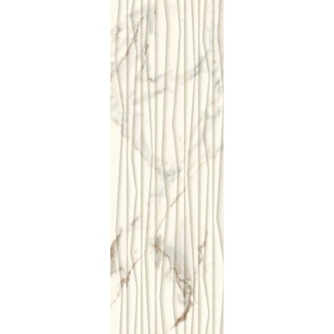 Paradyż Serene bianco struktura płytka ścienna 25 x 75 cm.